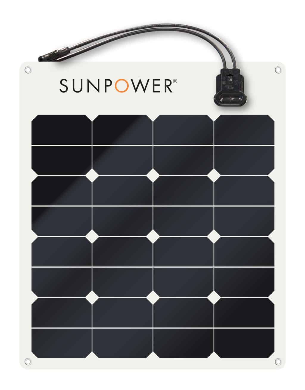 SunPower SUNPOWER SPR-E-FLEX-50 FLEXIBLE 50 WATT solar panel